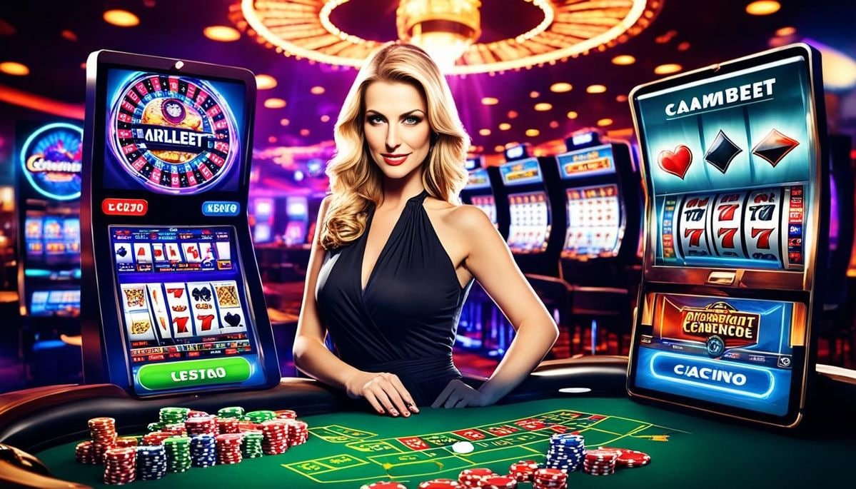 Live casino dan hiburan interaktif di platform elangspin