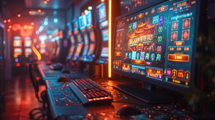 Beragam permainan interaktif dan virtual di lobby game elangspin